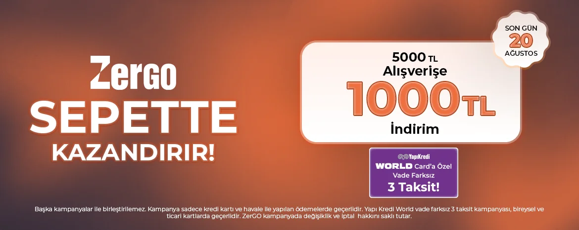 ZerGO Sepette Kazandırır