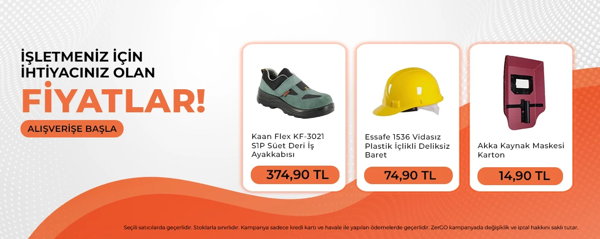 İş Güvenliği ve Tekstil Ürünlerinde Çılgın Fiyatları Kaçırmayın