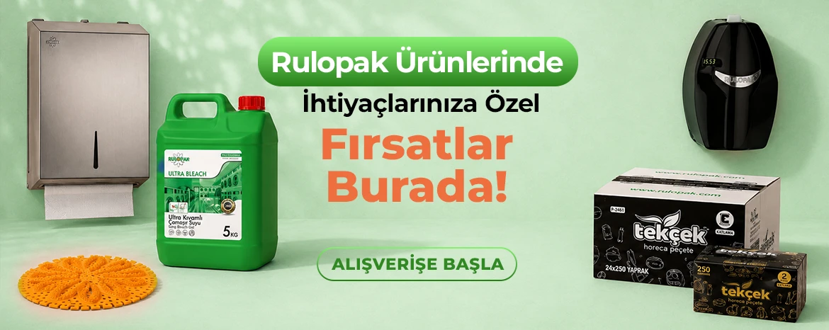 Rulopak Ürünlerinde İhtiyacınıza Özel Fırsatlar Burada